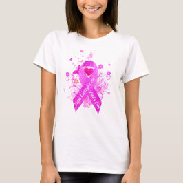 Roze lint  t-shirt