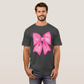 Roze lint t-shirt (Voorkant volledig)
