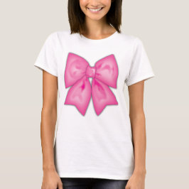 Roze lint t-shirt