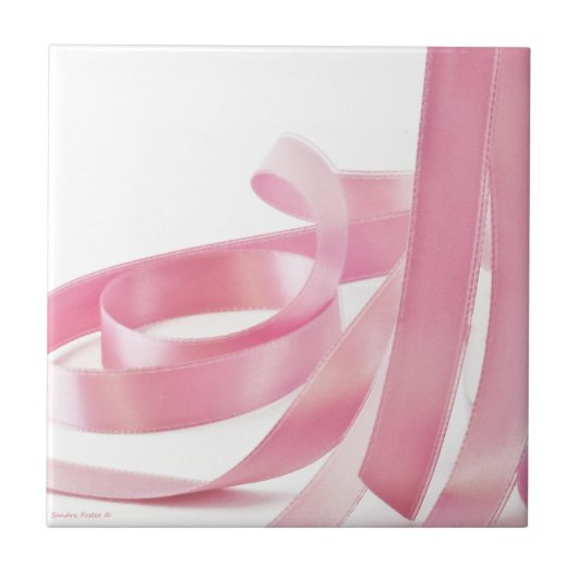 Roze lint tegeltje (Voorkant)