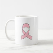 Roze Lint Tekening Koffiemok (Links)