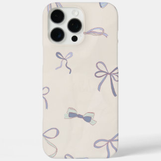 Roze lint telefoonhoesje – Cute & Elegante strikon iPhone 16 Pro Max Hoesje