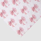 Roze lint tissuepapier (Detail)
