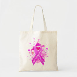 Roze lint  tote bag
