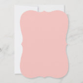 Roze Lint Verjaardag Kaart (Achterkant)