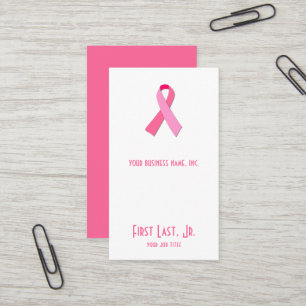 Roze Lint Visitekaartje