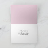 Roze lint voor borstkanker kaart (Binnen)