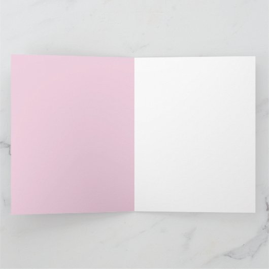 Roze lint voor borstkanker kaart (Binnen)