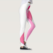 Roze lint voor borstkanker leggings (Rechts)