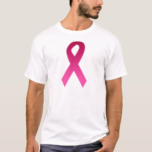 Roze lint voor de bewustmaking van borstkanker t-shirt
