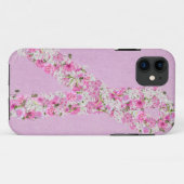 Roze lint voor overlevende borstkanker Case-Mate iPhone case (Achterkant (horizontaal))
