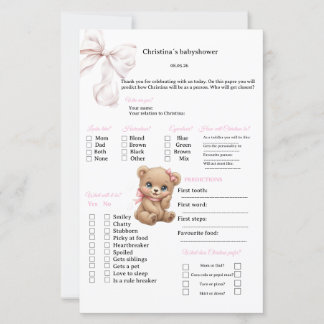 Roze lint voorspellingen & advies spelletjes voor