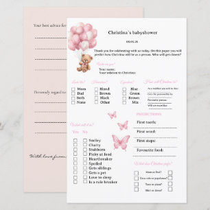 Roze lint voorspellingen & advies spelletjes voor