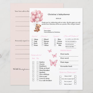 Roze lint voorspellingen & advies spelletjes voor