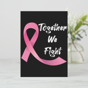 Roze Lint Vrouwen Kankerbewustzijn Borstkanker Kaart