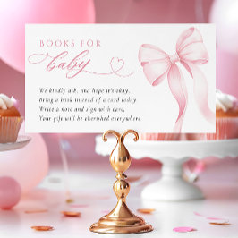 Roze lintboeken voor Baby Enclosure Kaart