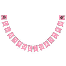 Roze linten Afstudeerfeest Klas van 2026