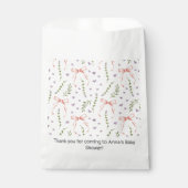 Roze linten bedankzakje (Voorkant)