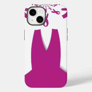 Roze linten Borstkanker Bewustzijn Art Print Case-Mate iPhone Case