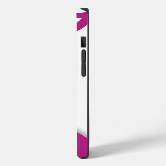 Roze linten Borstkanker Bewustzijn Art Print Case-Mate iPhone Case (Achterkant / Links)