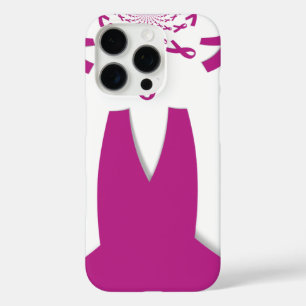 Roze linten Borstkanker Bewustzijn Art Print iPhone 16 Pro Hoesje