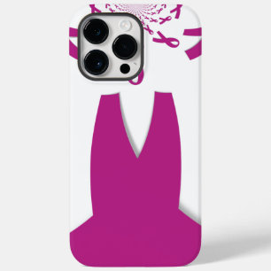 Roze linten Borstkanker Bewustzijn Art Print Case-Mate iPhone 14 Pro Max Hoesje