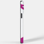 Roze linten Borstkanker Bewustzijn Art Print Case-Mate iPhone Case (Achterkant / Rechts)
