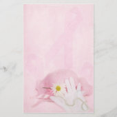 Roze linten briefpapier (Voorkant)