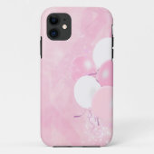Roze linten Case-Mate iPhone case (Achterkant)