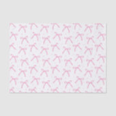 Roze linten decoupage tissuepapier (Voorkant)