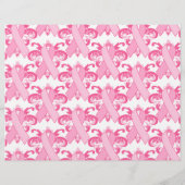 Roze linten elke dag flyer (Achterkant)