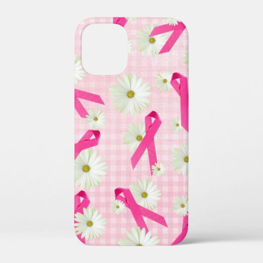 Roze linten en Daisies Case-Mate iPhone Case (Achterkant)