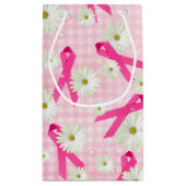 Roze linten en Daisies Klein Cadeauzakje (Achterkant)