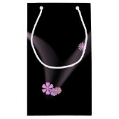 Roze linten en Daisy Believe Klein Cadeauzakje (Achterkant)