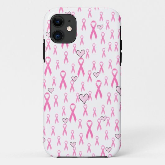 Roze linten, ik geef om._ Case-Mate iPhone case (Achterkant)