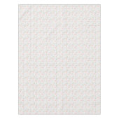 Roze linten tafelkleed (Voorkant)