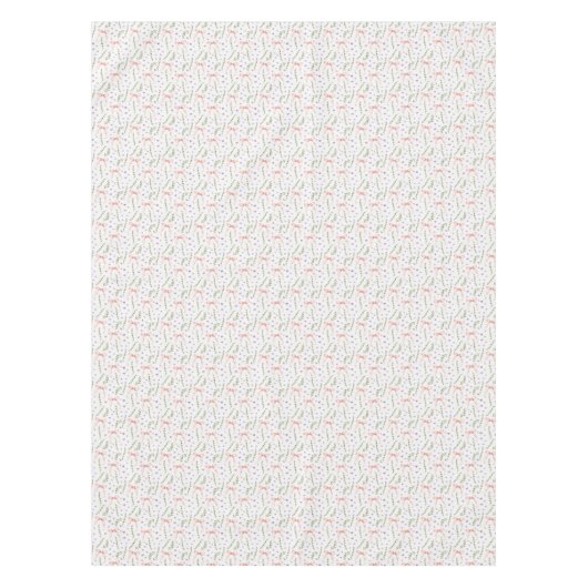 Roze linten tafelkleed (Voorkant)