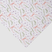 Roze linten tissuepapier (Detail)