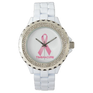 Roze linthorloge Borstkanker Horloge