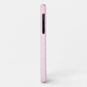 Roze lintje Case-Mate iPhone case (Achterkant/links)