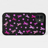 Roze lintje Case-Mate iPhone case (Achterkant (horizontaal))