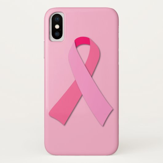 Roze lintje Case-Mate iPhone case (Achterkant)