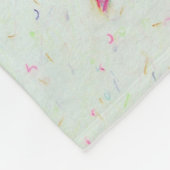 Roze Lintje Engel Borstkanker Dekbed Fleece Deken (Hoek)
