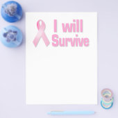 Roze lintje flyer (Enkel)