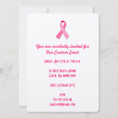 Roze lintje kaart (Voorkant)