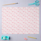 Roze lintjes & stippen tissuepapier (Craft)