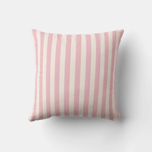 Roze lintkussen. kussen (Achterkant)