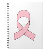 Roze linttekening notitieboek (Voorkant)