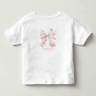 Roze Lintvlinders Kinder Shirts