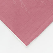 Roze lion Face Head Fleece Deken (Hoek)